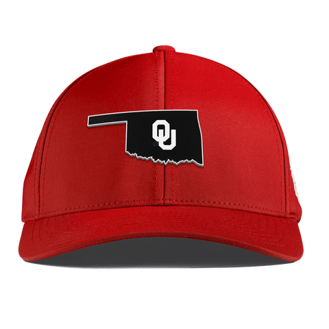 University of Oklahoma "Oklahoma Vintage Series" Curved Performance Red