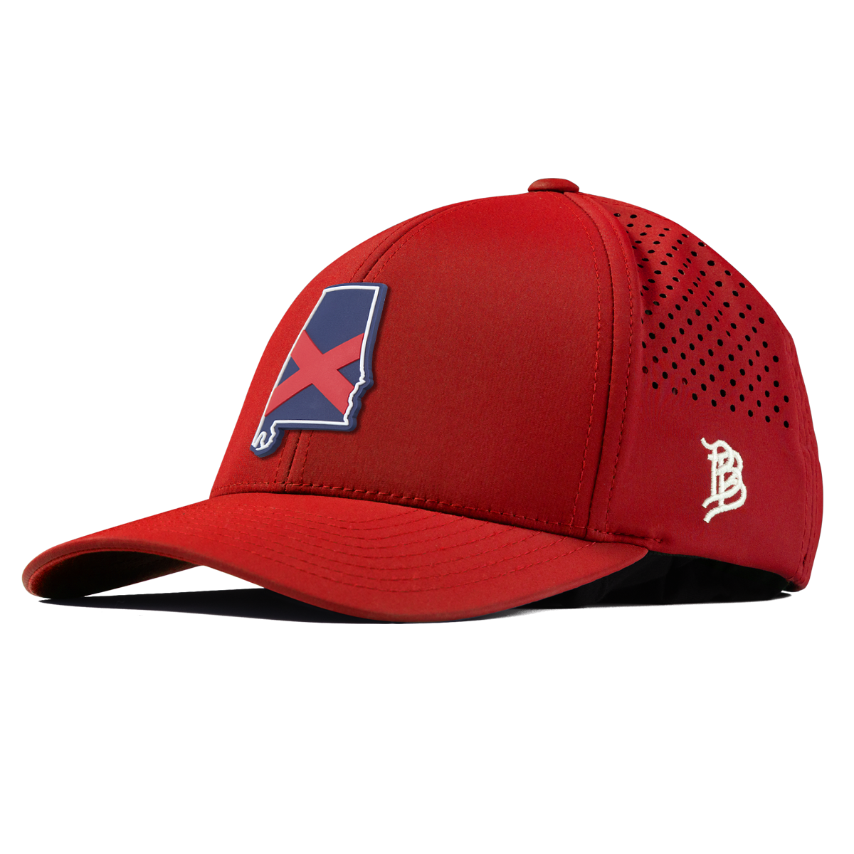 Alabama Patriot Series Curved Performance Red