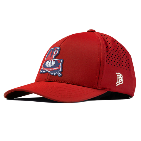 Louisiana Patriot Series Curved Performance Red