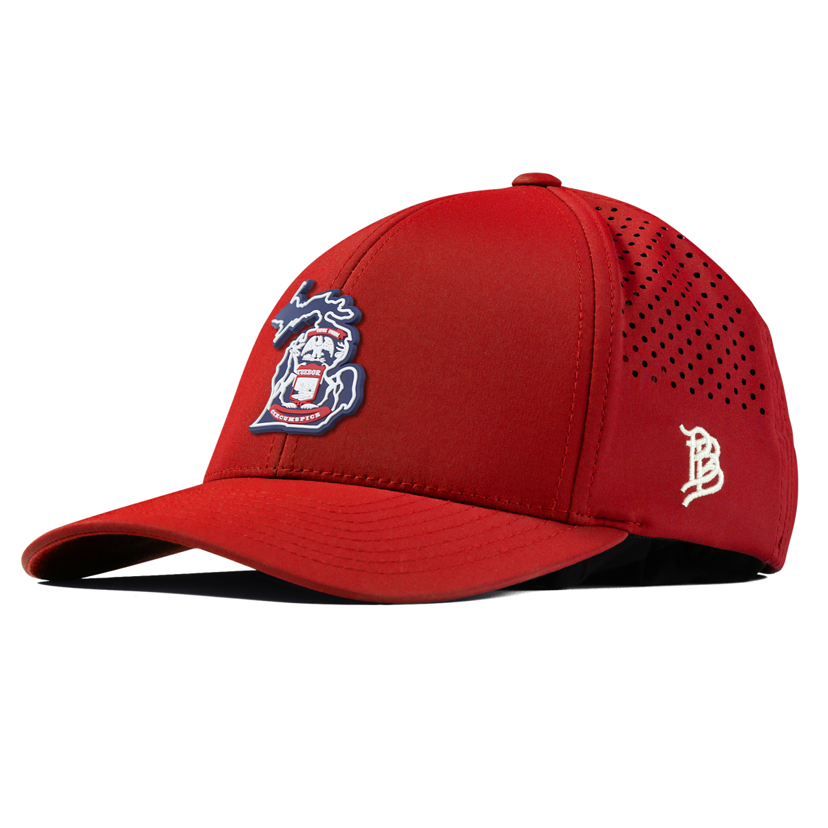 Michigan Patriot Series Curved Performance Red