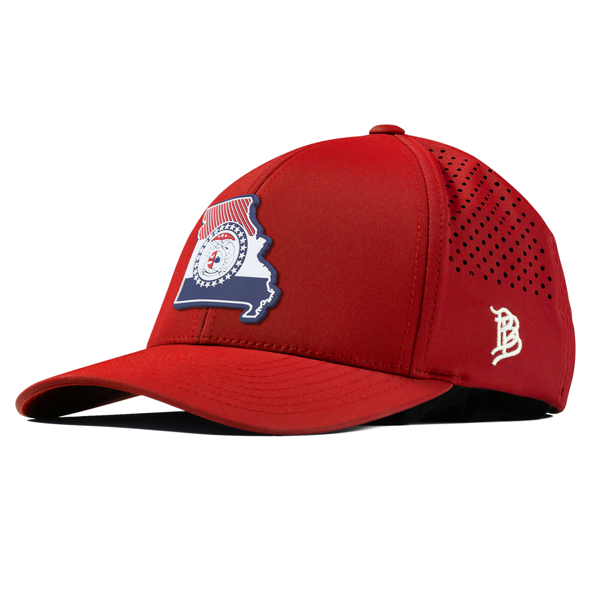 Missouri Patriot Series Curved Performance Red