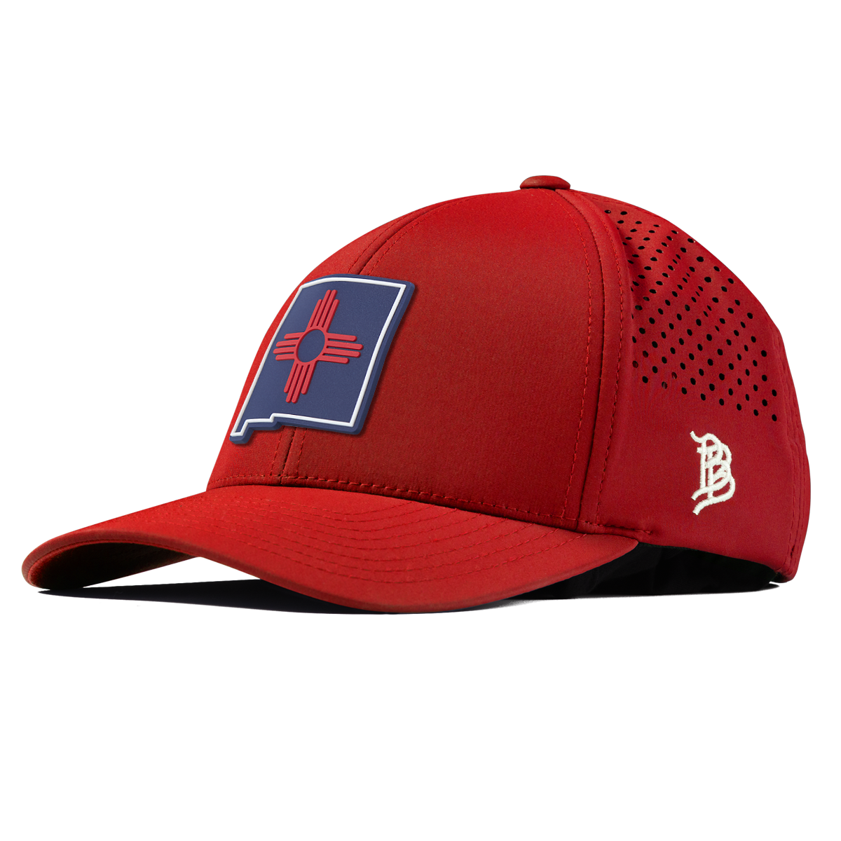 New Mexico Patriot Series Curved Performance Red