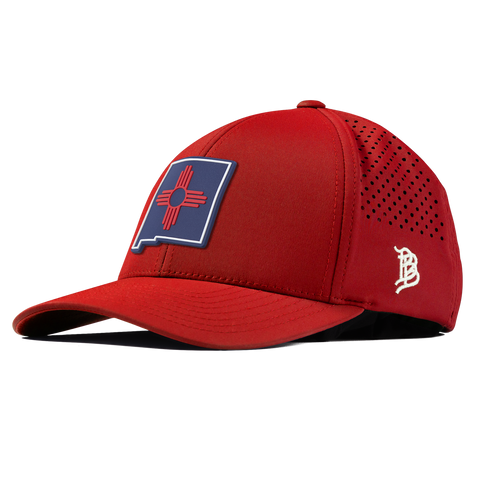 New Mexico Patriot Series Curved Performance Red