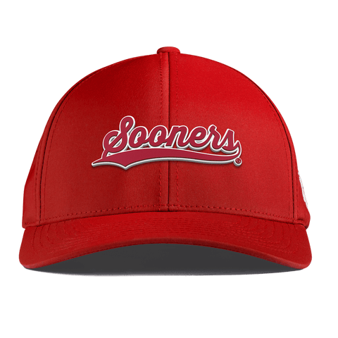 University of Oklahoma "Sooners Script" Curved Performance Red