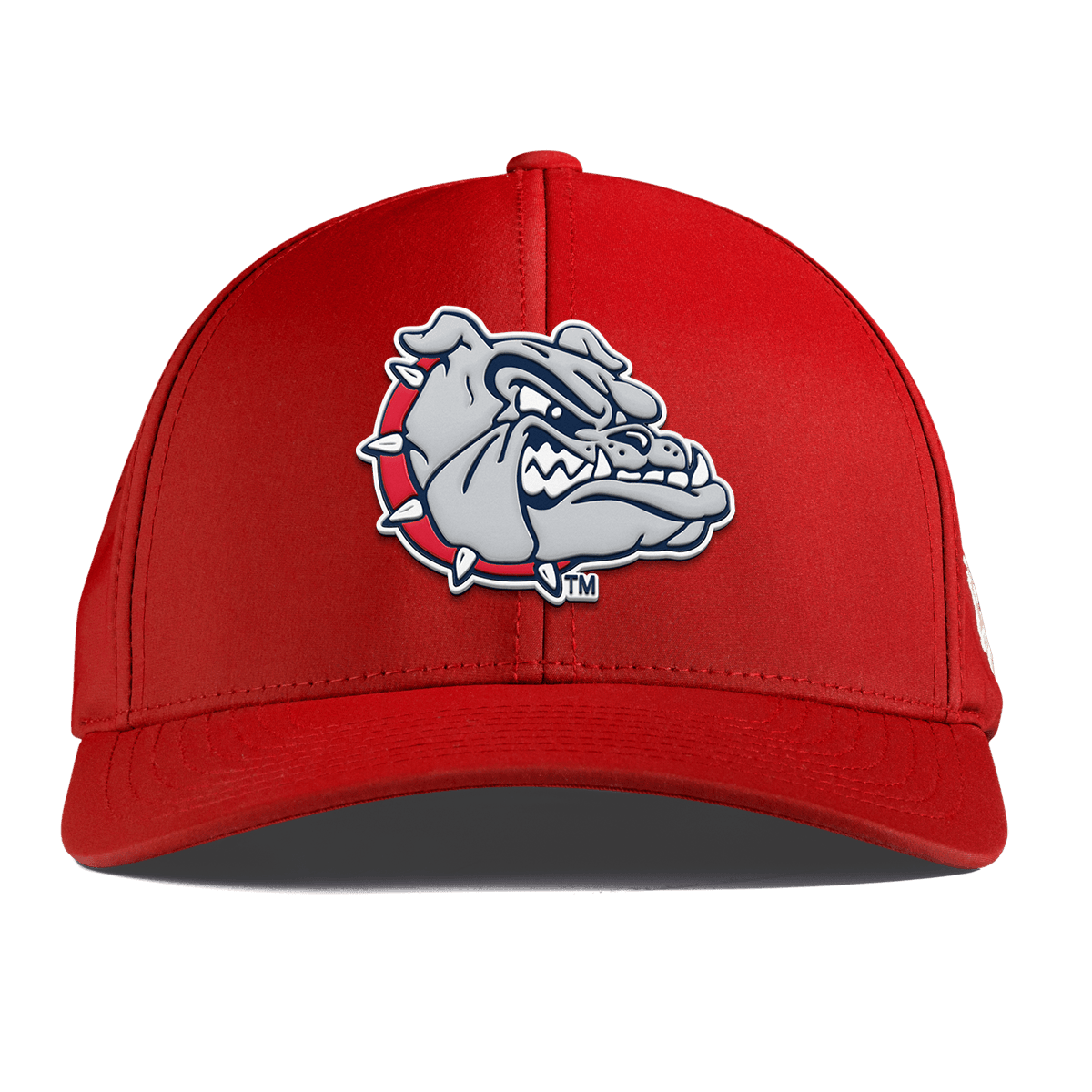 Gonzaga University "Spike The Bulldog" Curved Performance Red