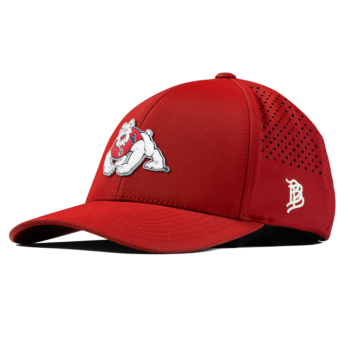 Fresno State University "TimeOut The Bulldog" Curved Performance Red