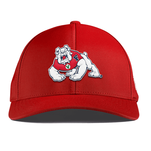 Fresno State University "TimeOut The Bulldog" Curved Performance Red