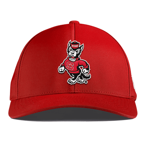 North Carolina State "Tuffy The Wolf" Curved Performance Red
