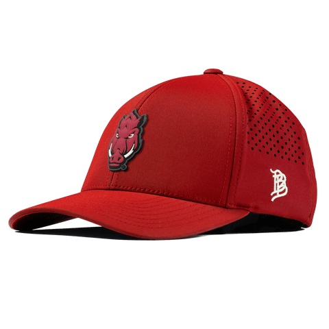 University of Arkansas "Tusk" Curved Performance Red