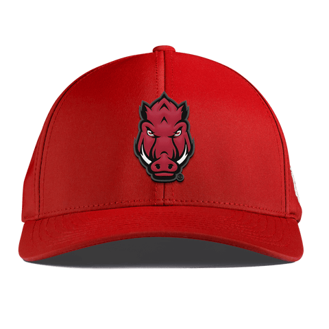 University of Arkansas "Tusk" Curved Performance Red