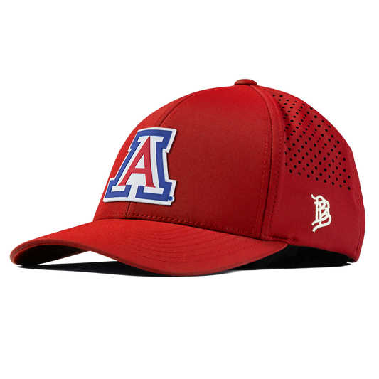 University of Arizona "Arizona Block" Curved Performance Red