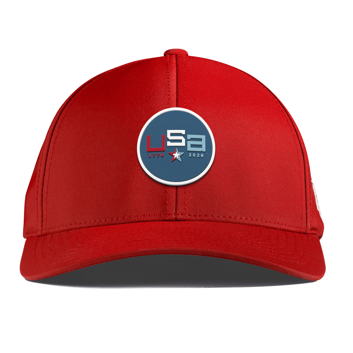 USA 250 Curved Performance Red