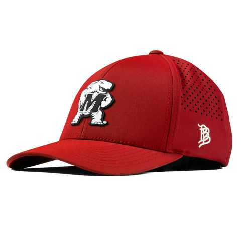 University of Maryland "Vintage Maryland Team Logo" Curved Performance Red