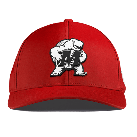 University of Maryland "Vintage Maryland Team Logo" Curved Performance Red