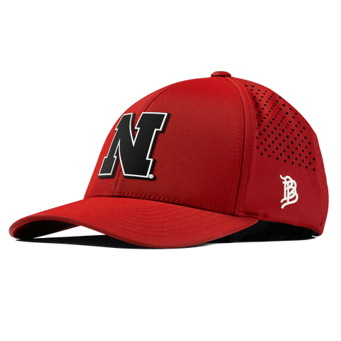 University of Nebraska "Vintage Nebraska Team Logo" Curved Performance Red 
