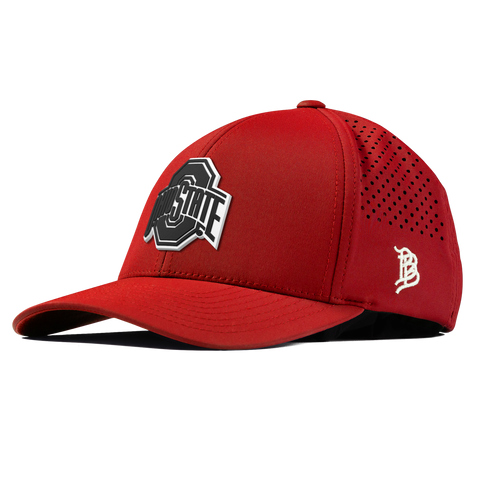 Ohio State University "Vintage Ohio State Team Logo" Curved Performance Red