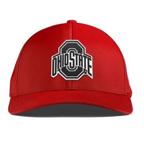 Ohio State University "Vintage Ohio State Team Logo" Curved Performance Red