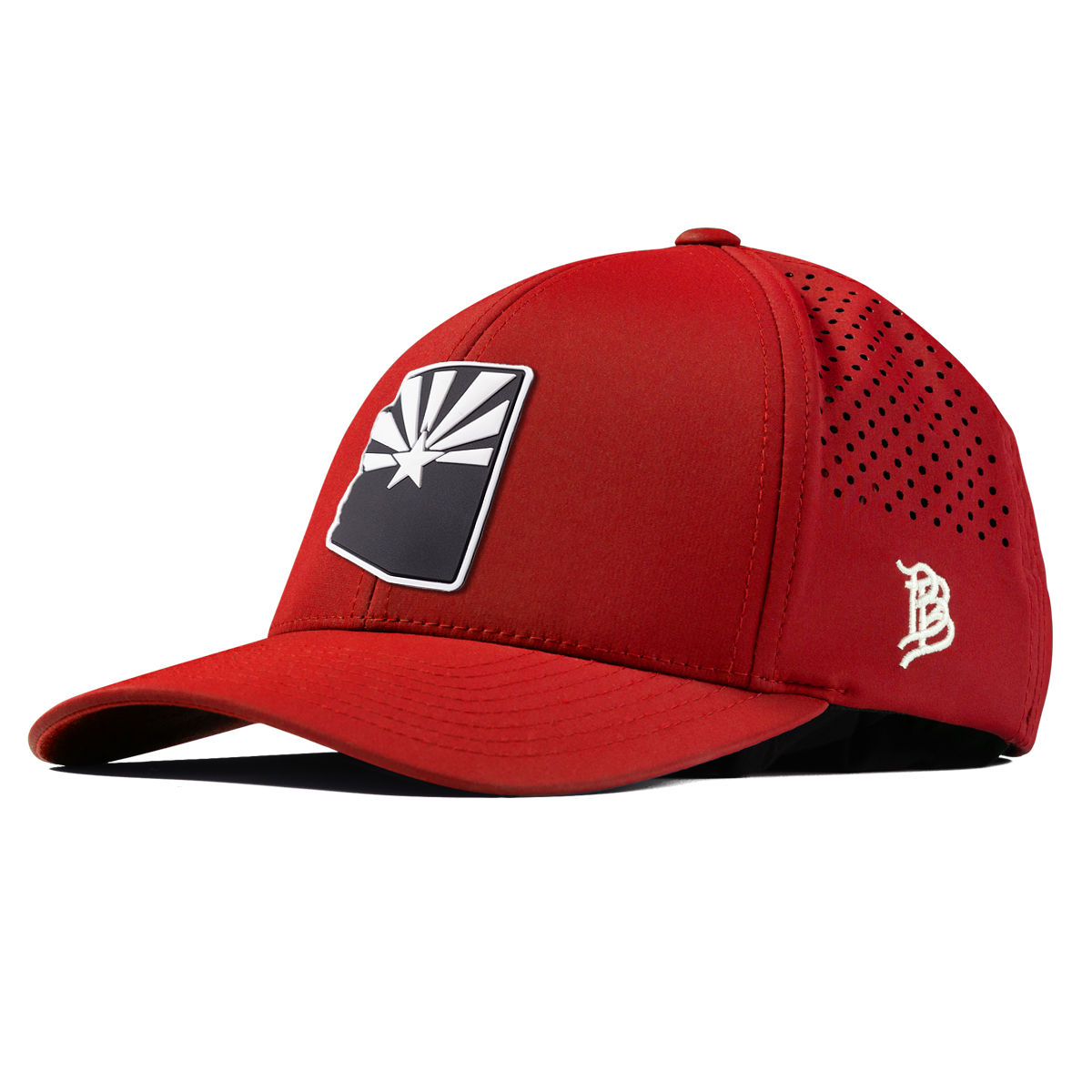Arizona Vintage Curved Performance Red