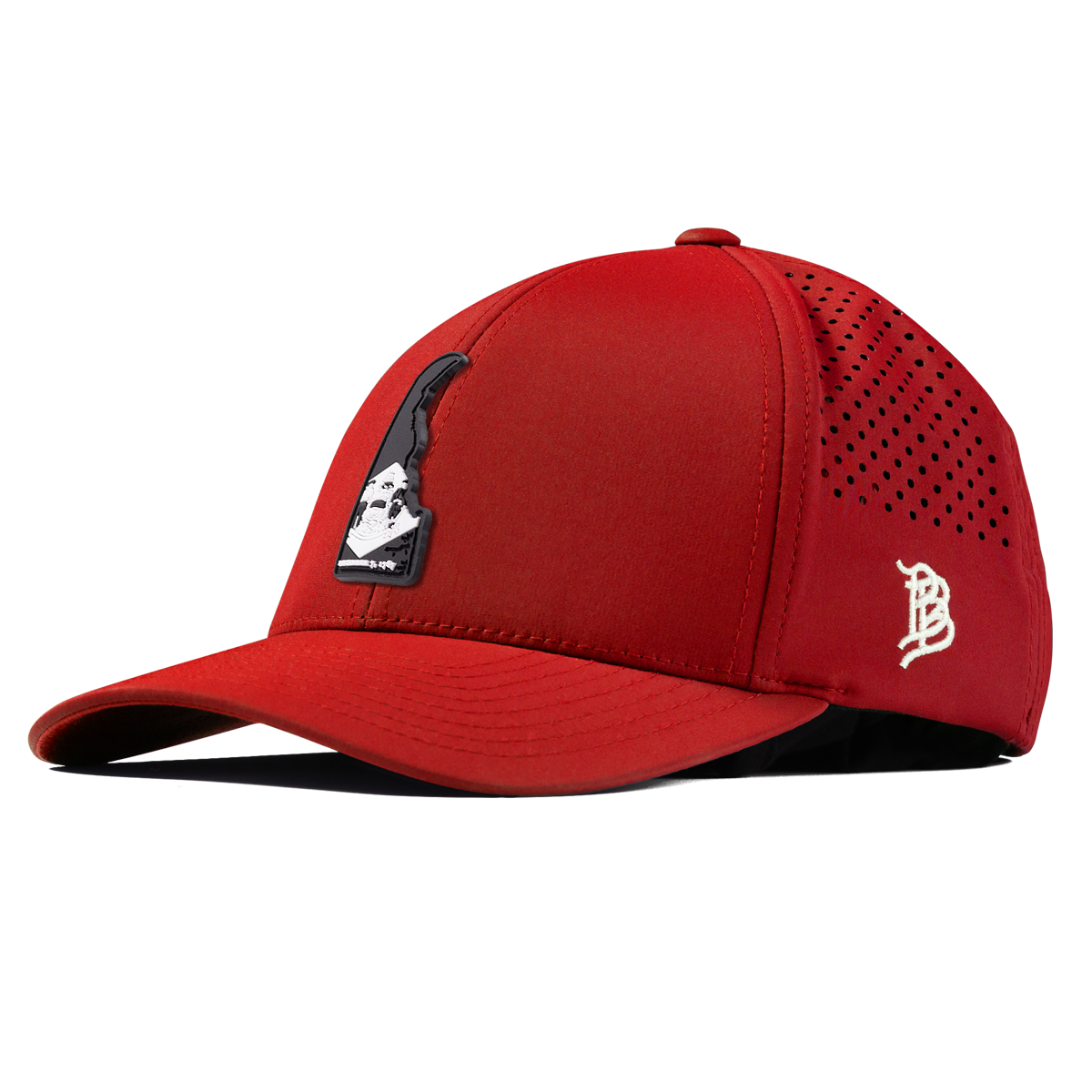 Delaware Vintage Curved Performance Red
