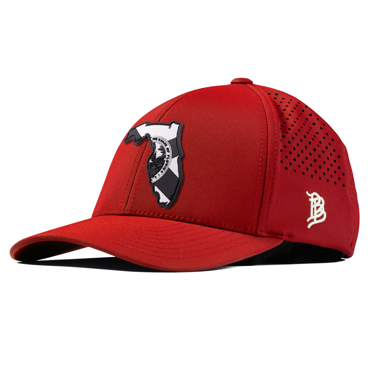 Florida Vintage Curved Performance Red