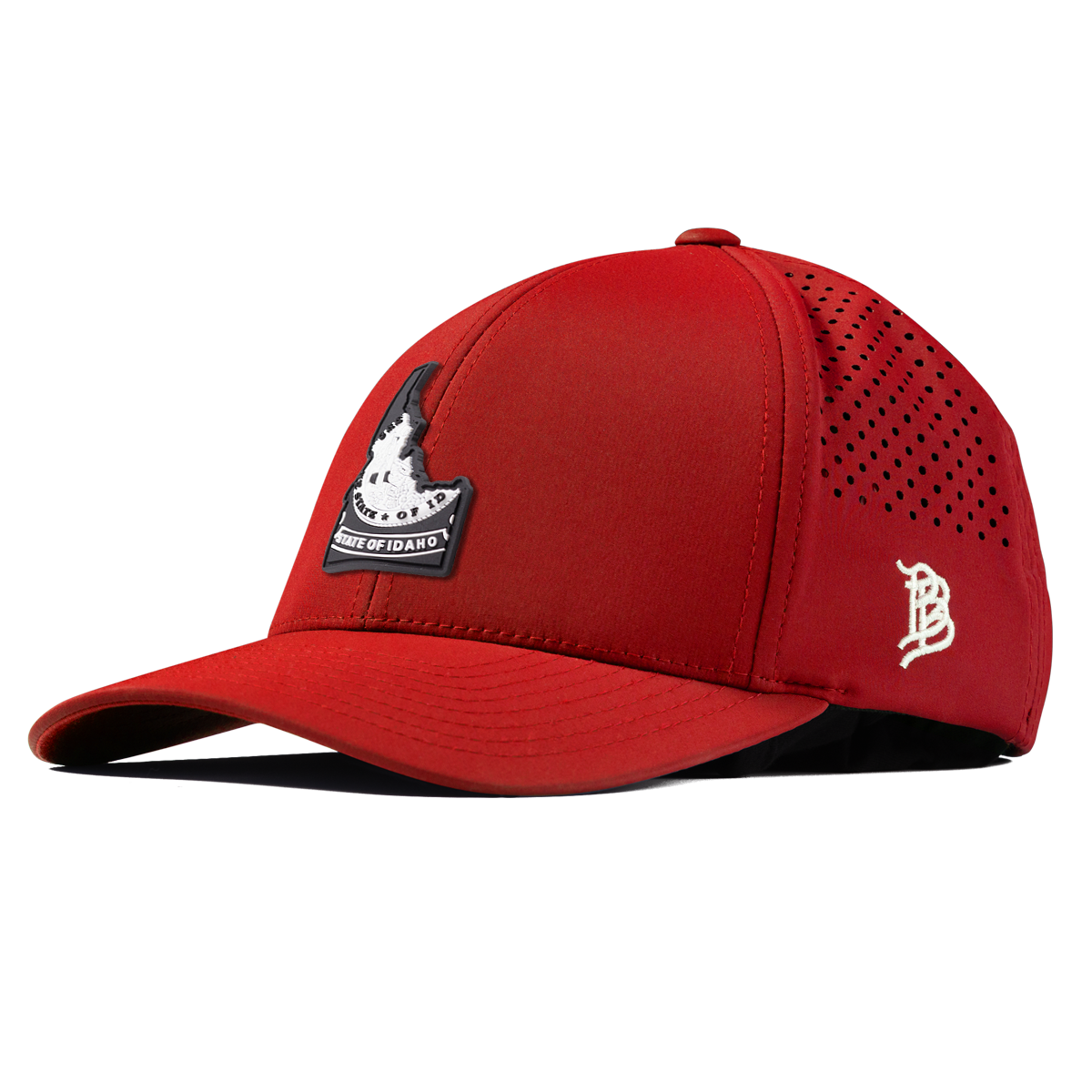 Idaho Vintage Curved Performance Red