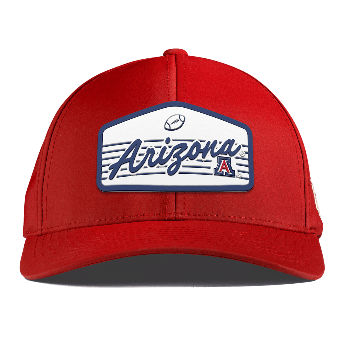 University of Arizona "Wildcats Football" Curved Performance Red