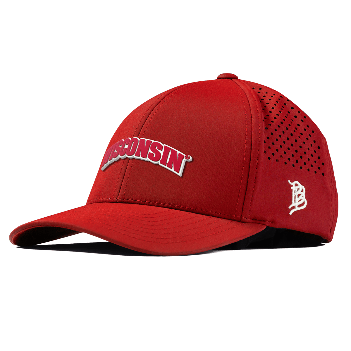 University of Wisconsin "Wisconsin Block" Curved Performance Red