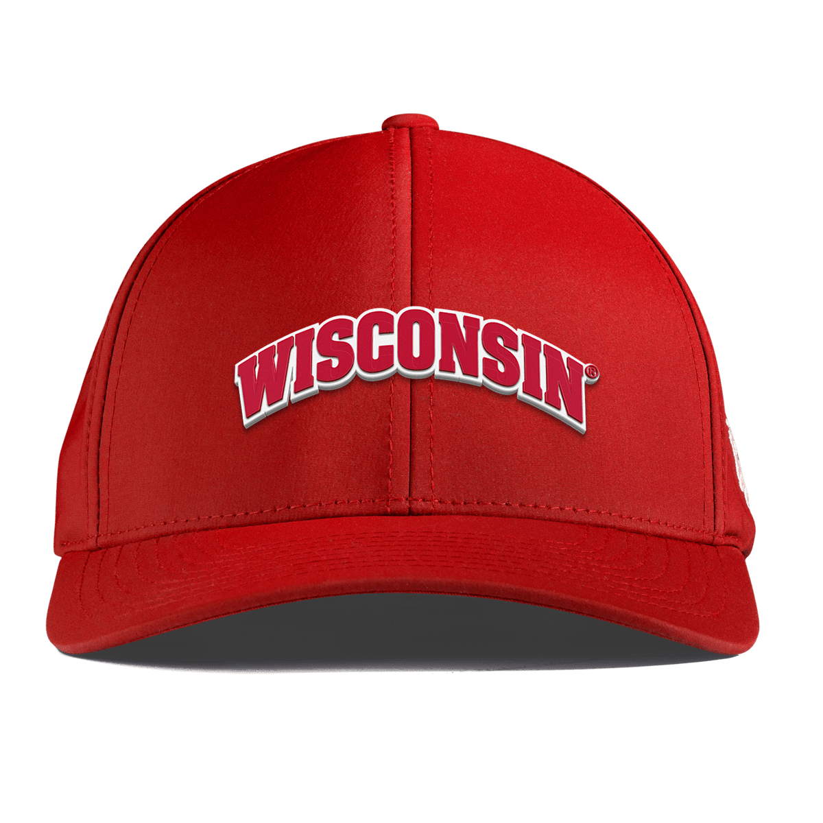 University of Wisconsin "Wisconsin Block" Curved Performance Red