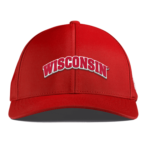University of Wisconsin "Wisconsin Block" Curved Performance Red