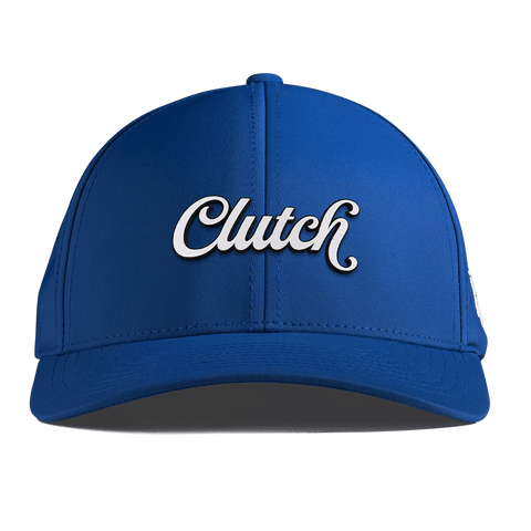Clutch Script Curved Performance Royal
