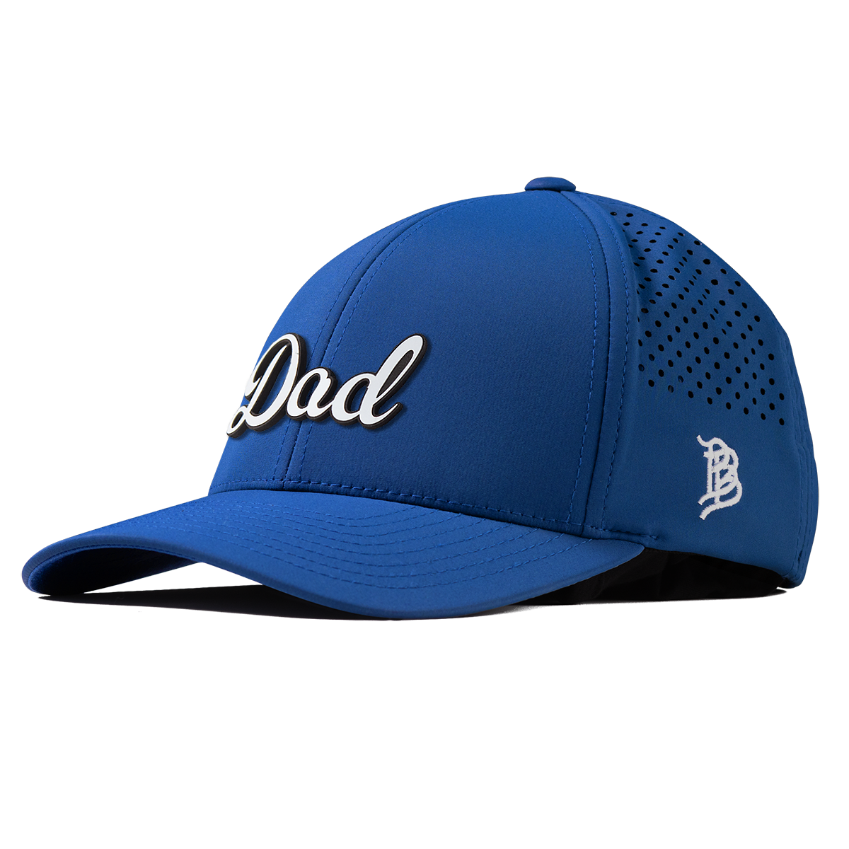 Dad Script Curved Performance Royal