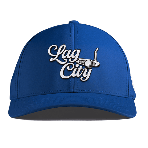 Lag City Script Curved Performance Royal
