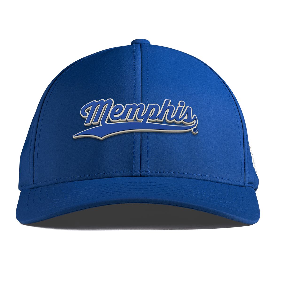 University of Memphis "Memphis Script" Curved Performance Royal