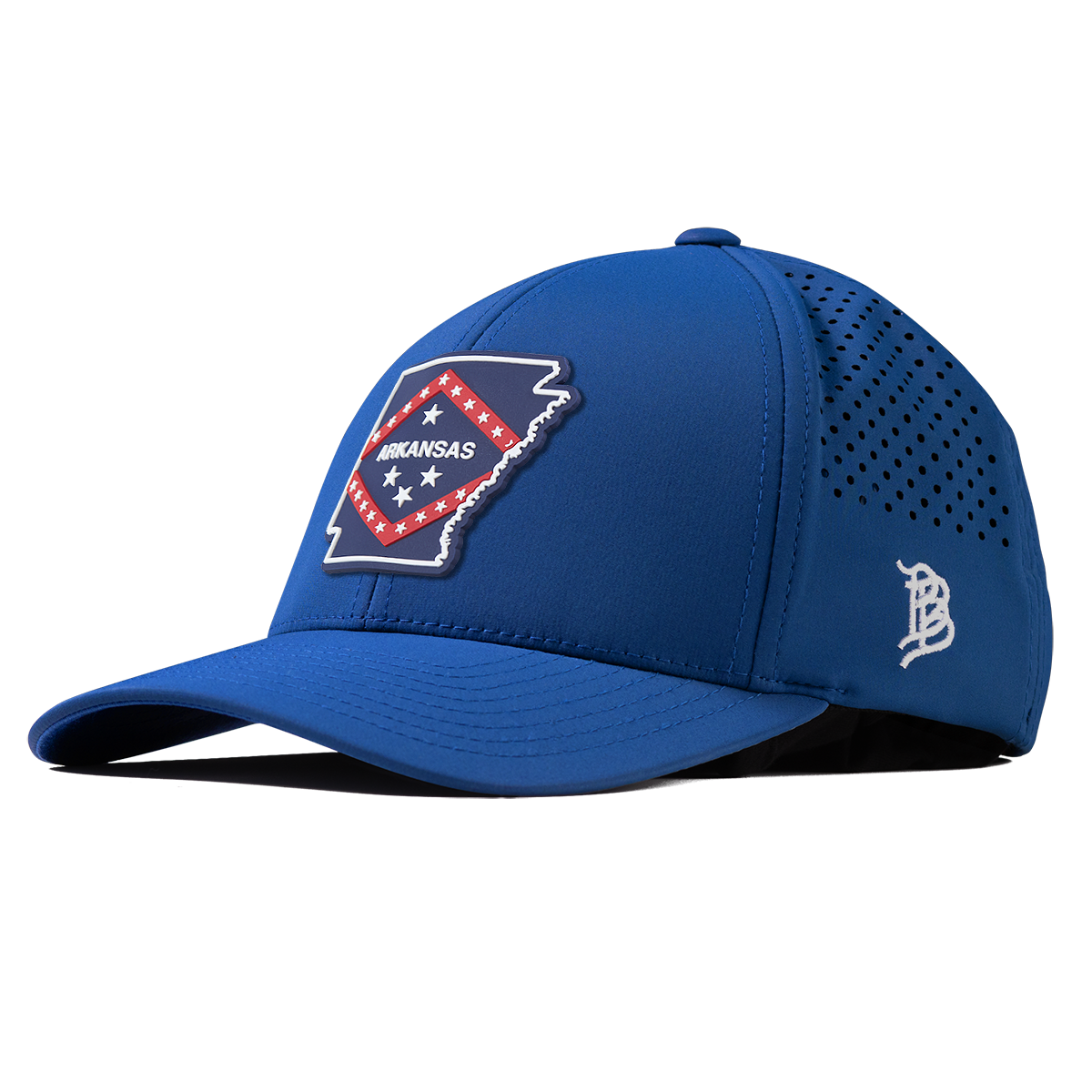 Arkansas Patriot Series Curved Performance Royal