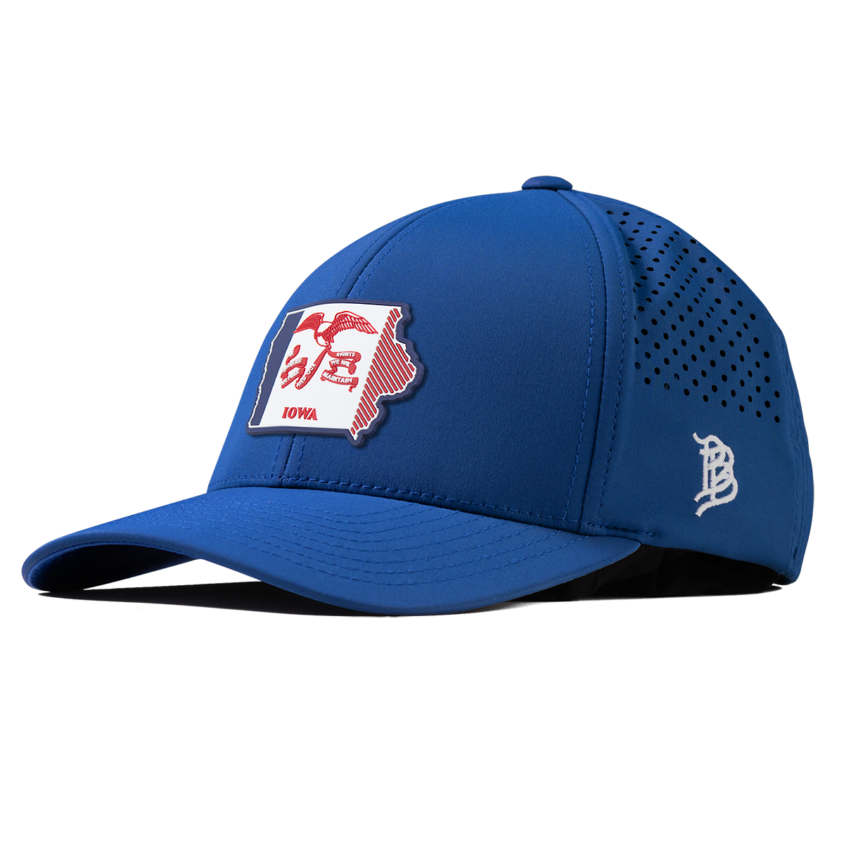 Iowa Patriot Series Curved Performance Royal