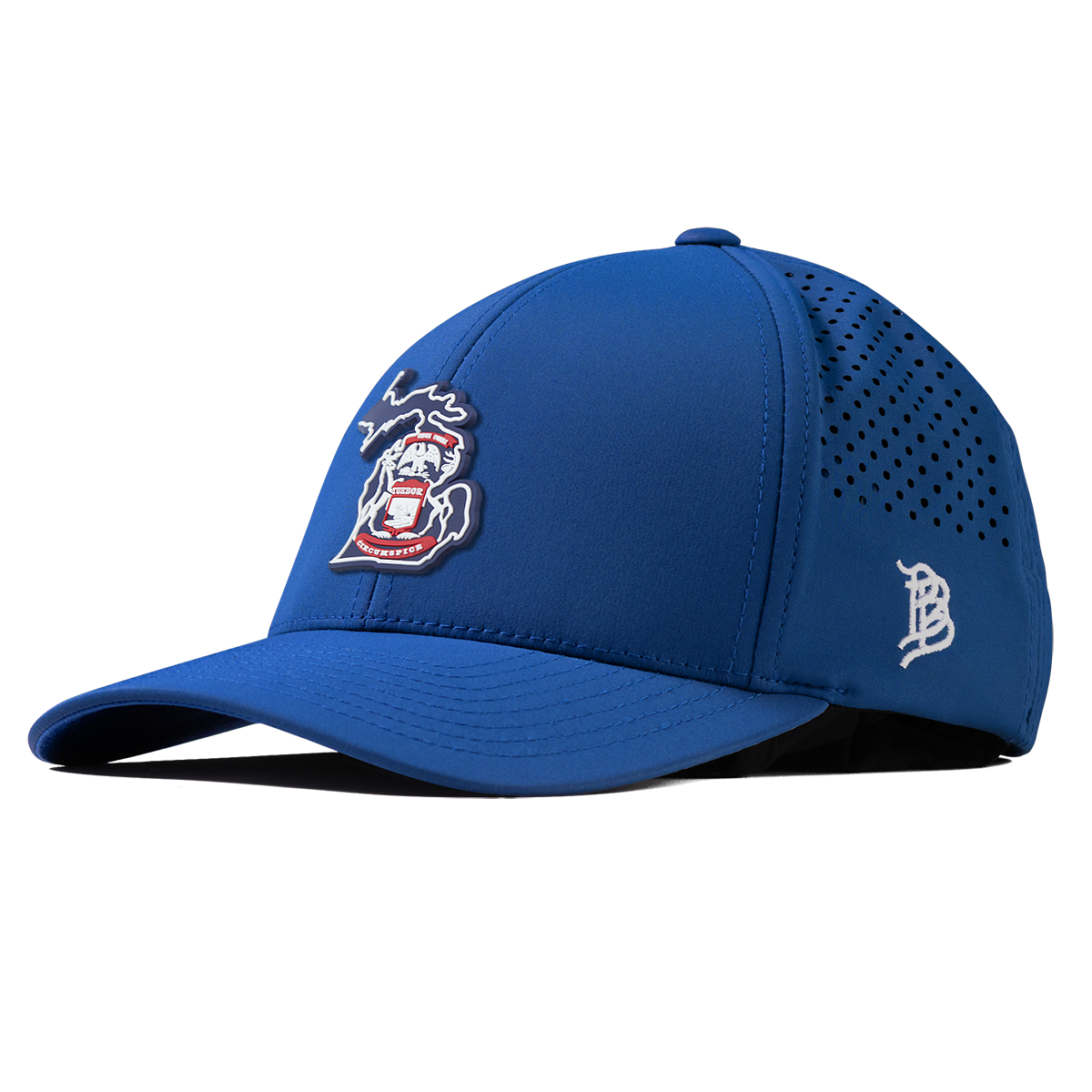 Michigan Patriot Series Curved Performance Royal