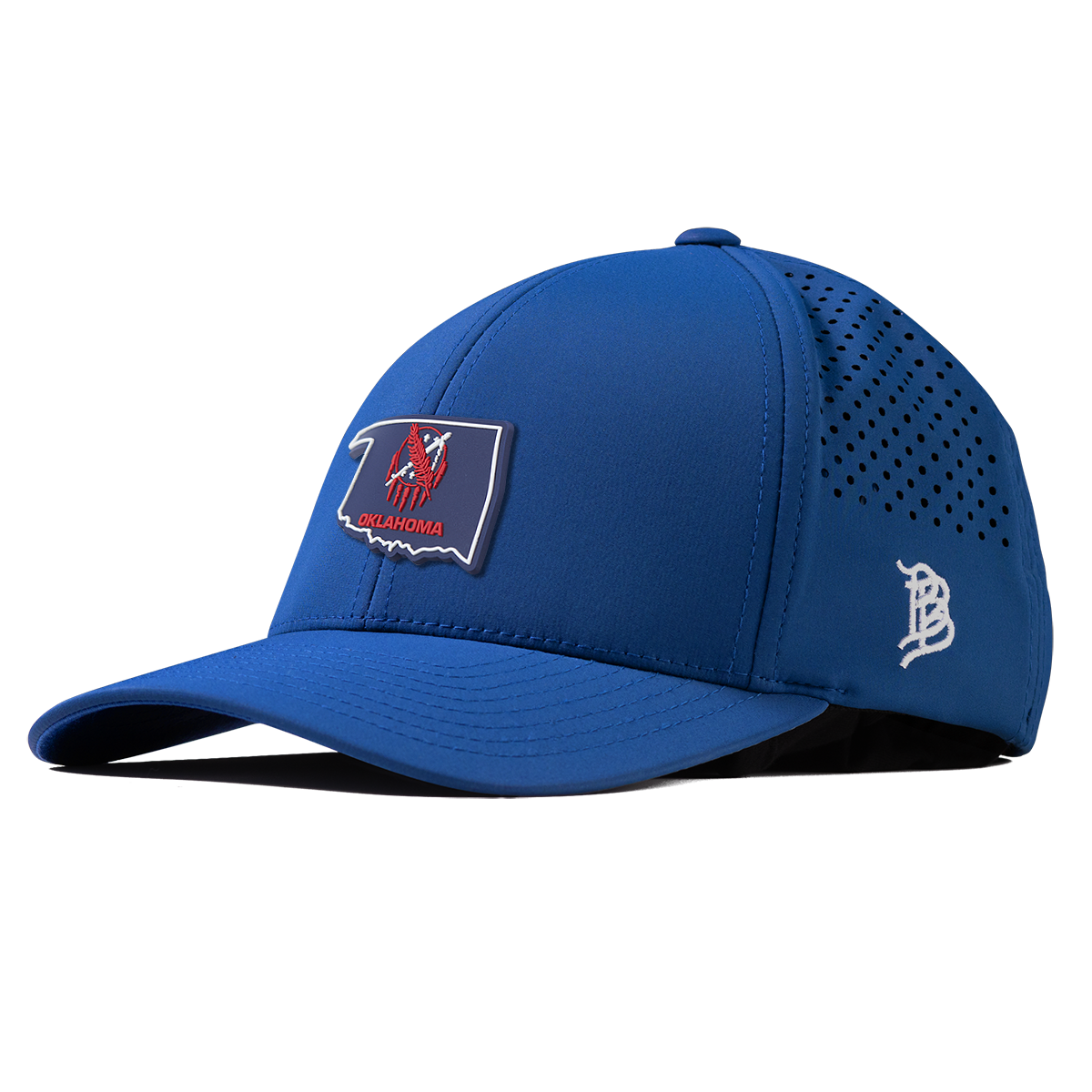 Oklahoma Patriot Series Curved Performance Royal