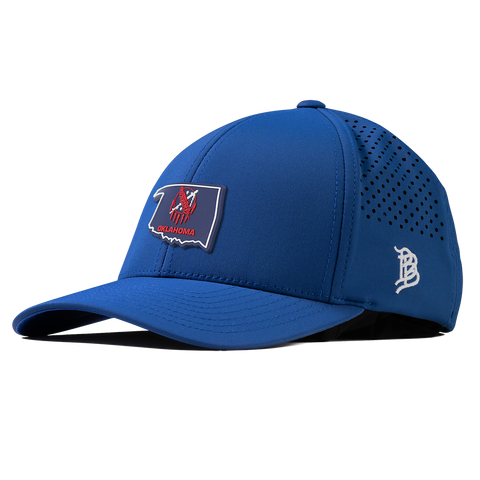 Oklahoma Patriot Series Curved Performance Royal