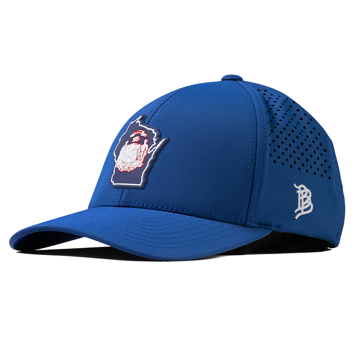 Wisconsin Patriot Series Curved Performance Royal