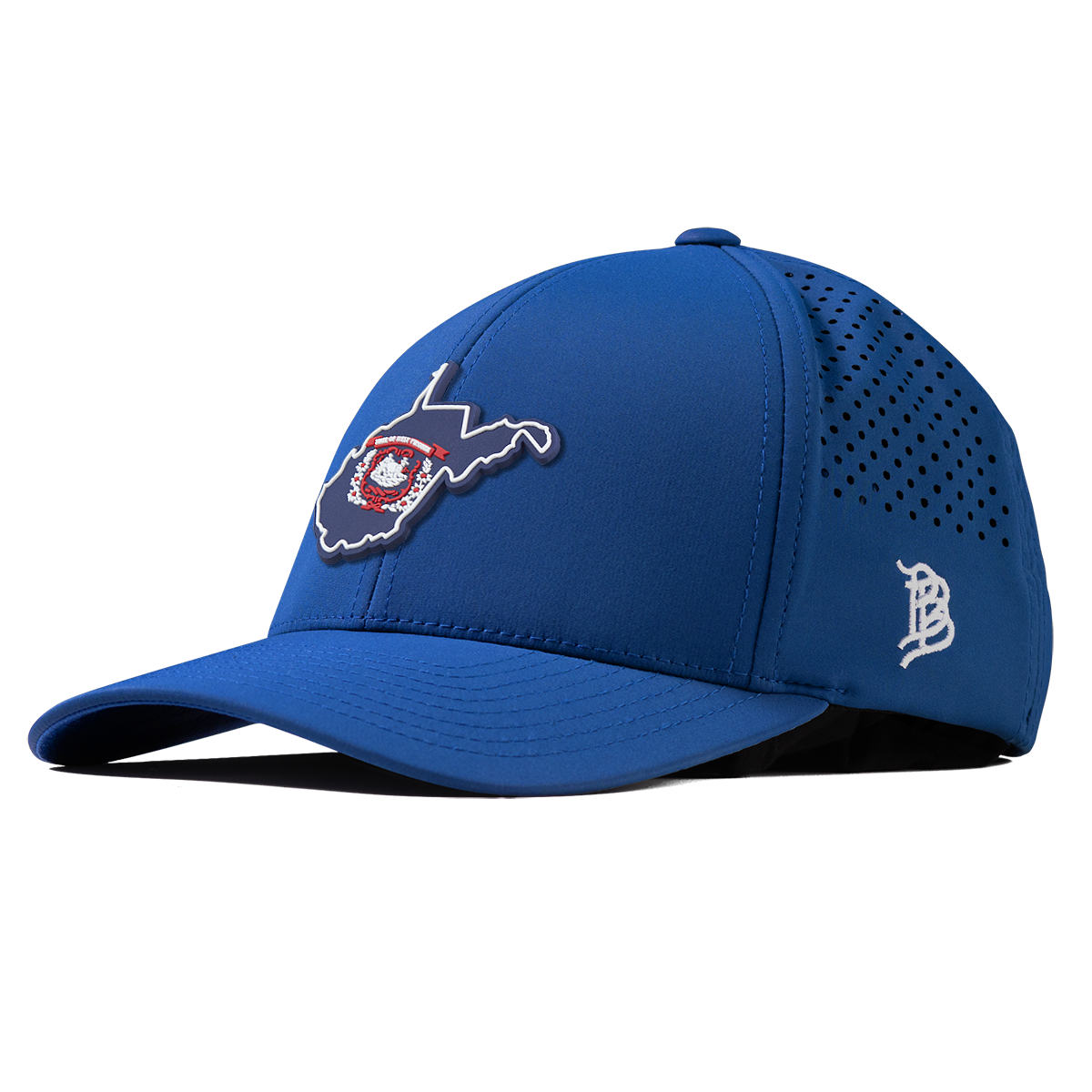 West Virginia Patriot Series Curved Performance Royal