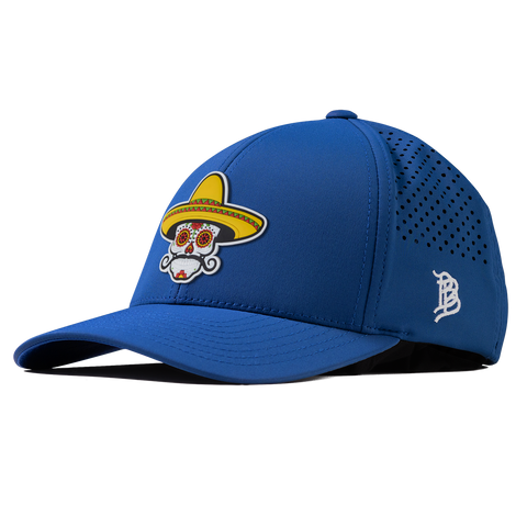 Sombrero Skull PVC Curved Performance Royal