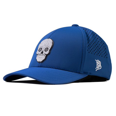 Sugar Skull PVC Curved Performance Royal