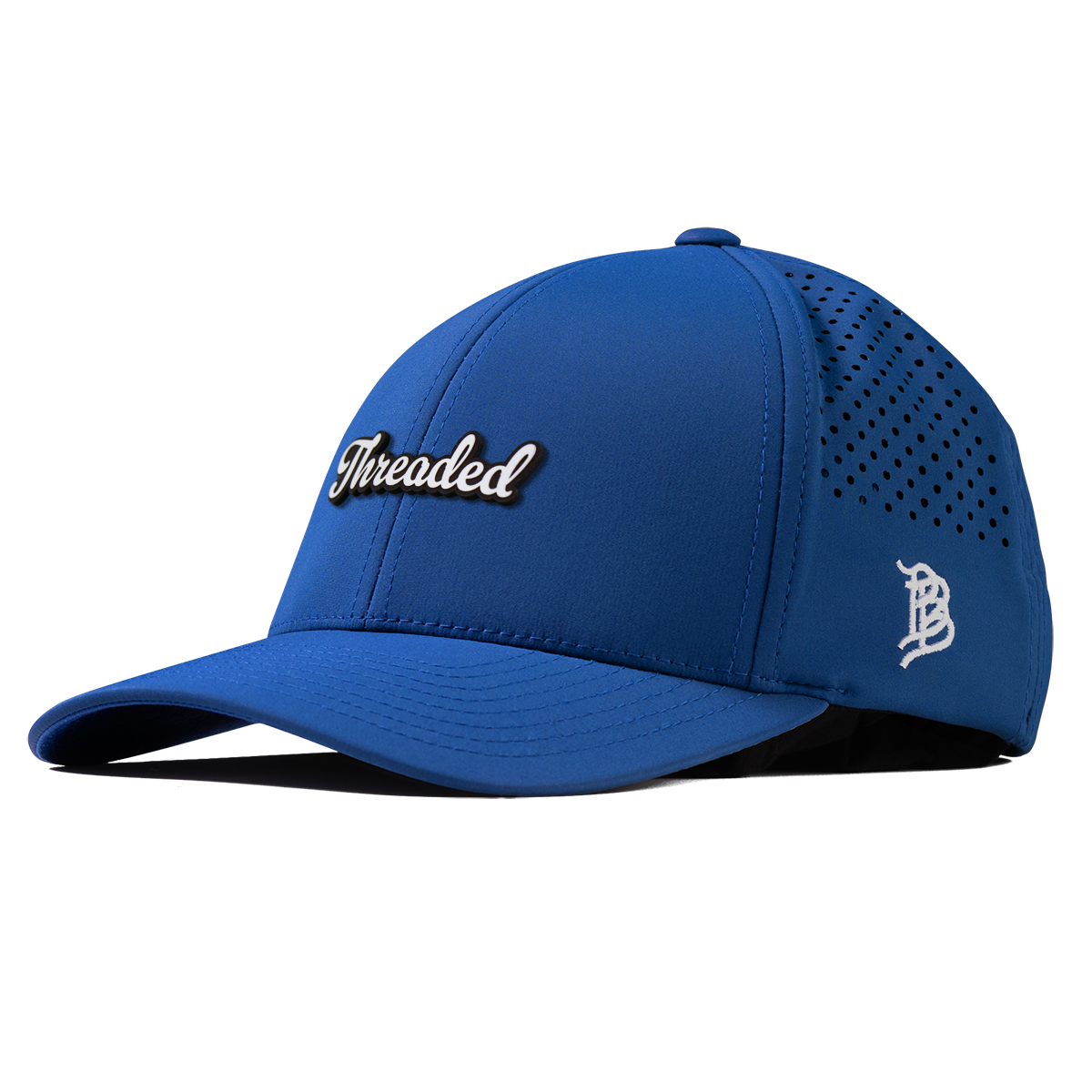 Threaded Script Curved Performance Royal