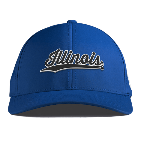 University of Illinois "Vintage Illinois Script" Curved Performance Royal