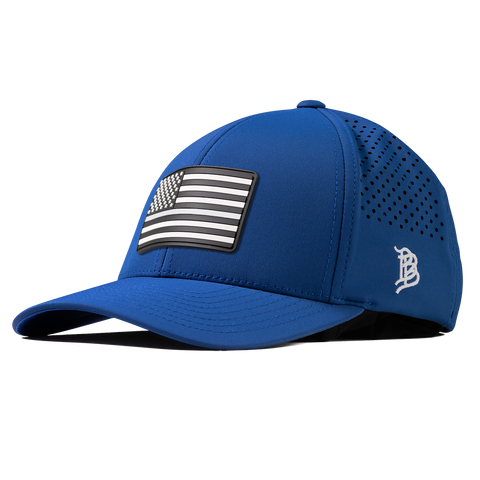 Vintage Old Glory Curved Performance Royal