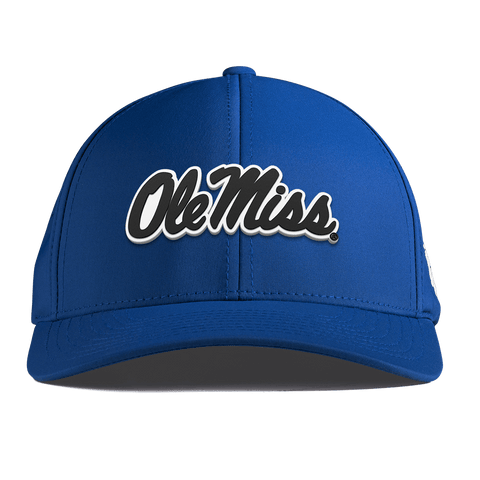 University of Mississippi "Vintage Ole Miss Team Logo" Curved Performance Royal