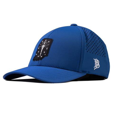 Indiana Vintage Curved Performance Royal