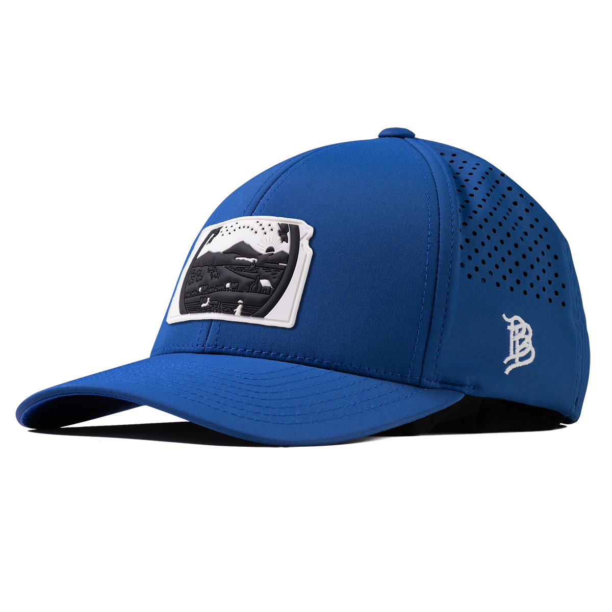 Kansas Vintage Curved Performance Royal