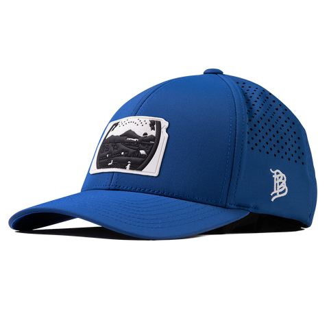 Kansas Vintage Curved Performance Royal
