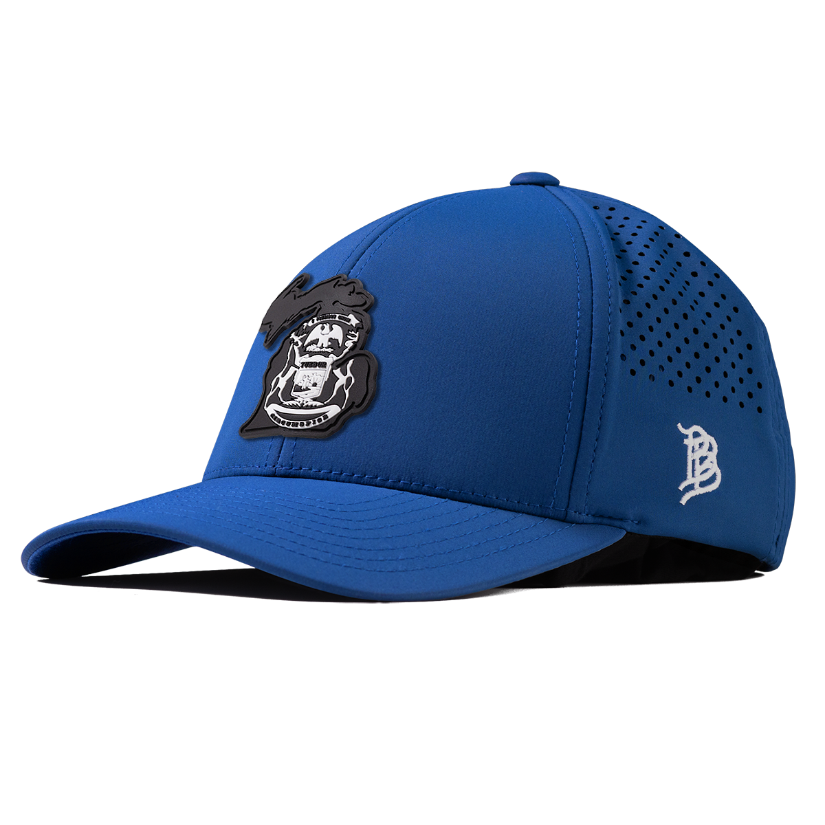Michigan Vintage Curved Performance Royal